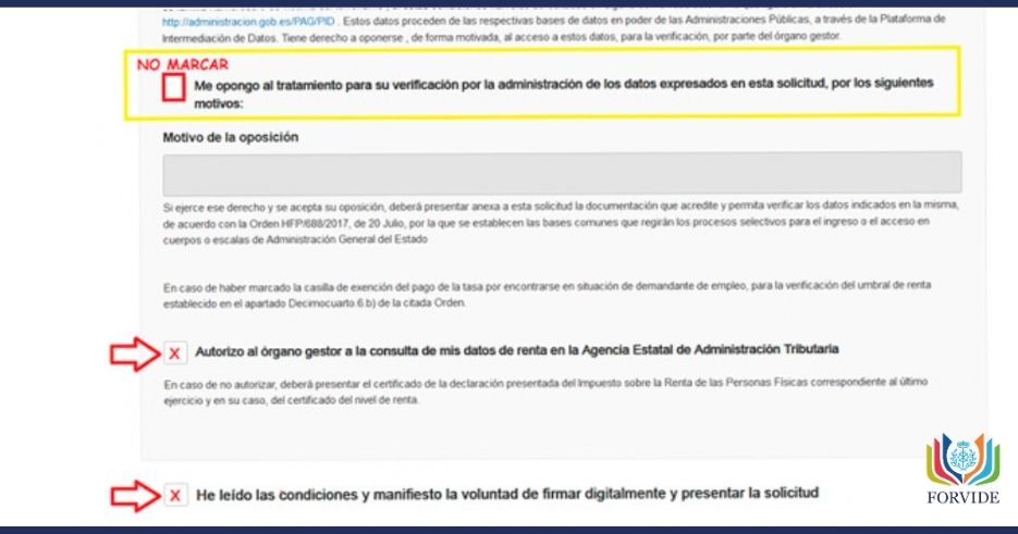 Guía para la inscripción a la oposición de ayudantes de instituciones penitenciarias