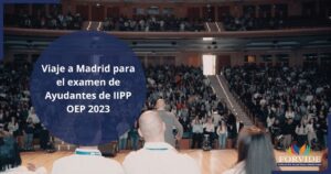 Viaje a Madrid para el examen de Ayudantes de IIPP OEP 2023