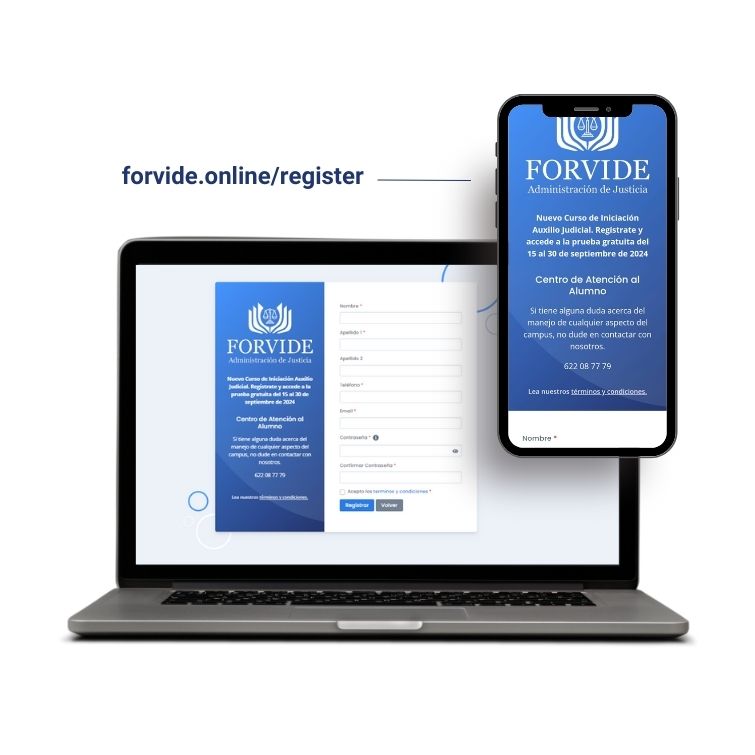 registro plataforma auxilio judicial