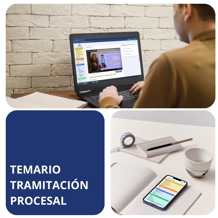 temario tramitación procesal